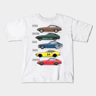 240Z Stances Kids T-Shirt